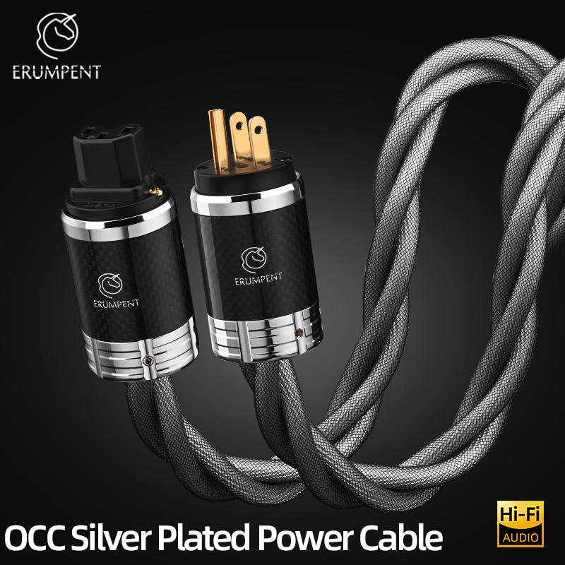 Carbon Filter Inline - Cavo di alimentazione ERUMPENT HiFi OCC