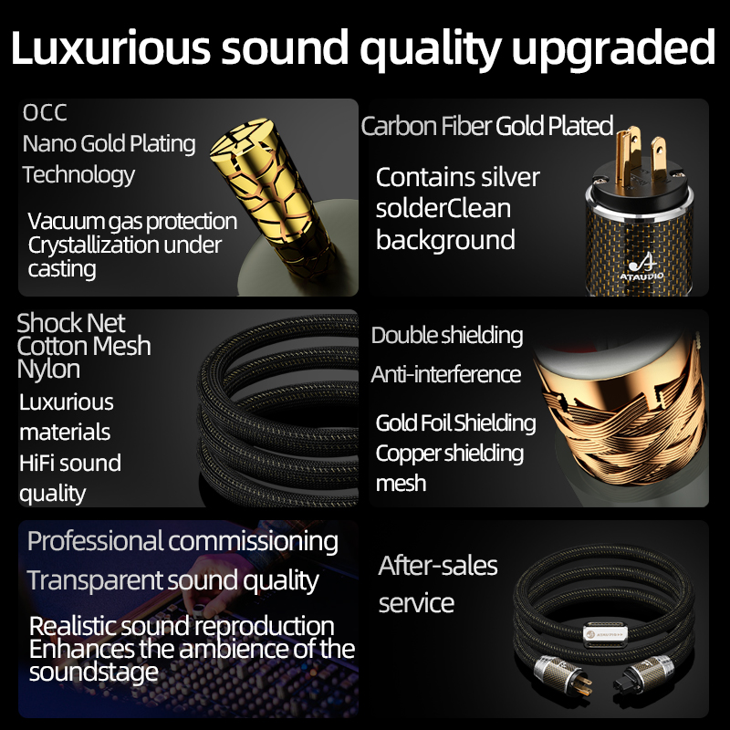 Cavo di alimentazione HiFi ATA - Carbon Filter Inline recensione e prezzo